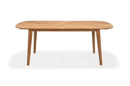 Jade Teak 100% FSC Certified Wood Oval Dining Table