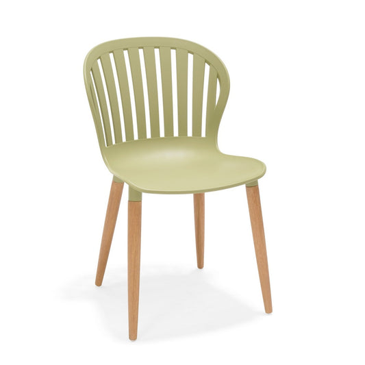 Nassau Duraboar & 100% FSC Wood Green Side Chair