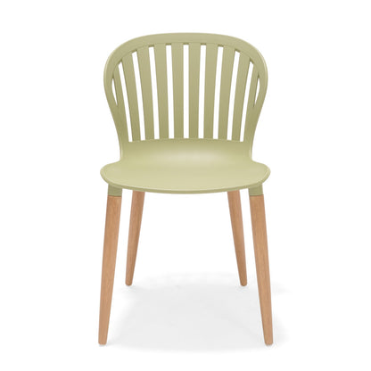 Nassau Duraboar & 100% FSC Wood Green Side Chair