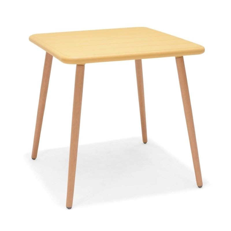 Nassau  Square Yellow table