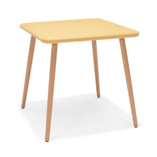 Nassau  Square Yellow table