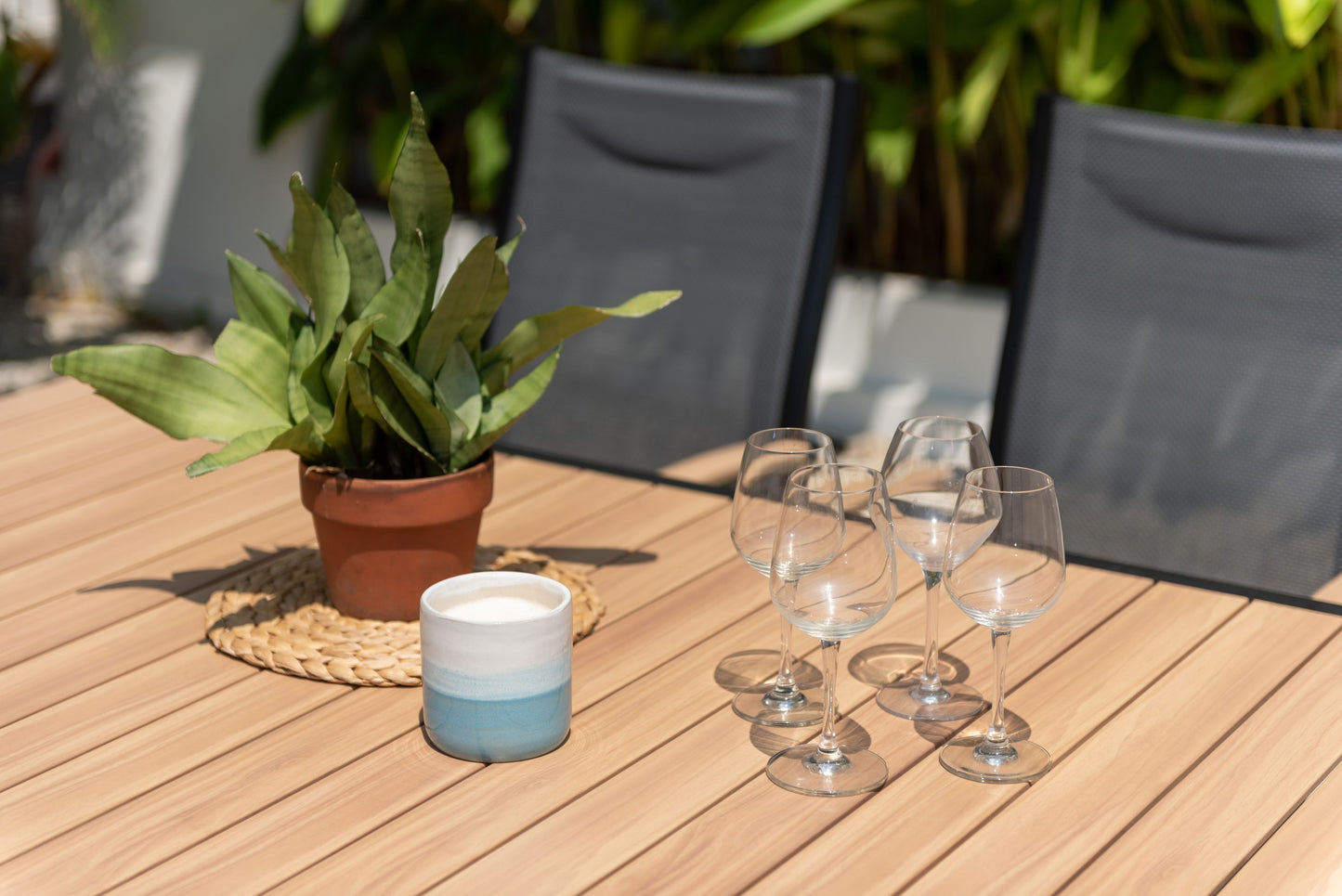 WAS $3499 NOW $2699 *BRAND NEW*  11 Piece Rectangular Extendable Die Cast Aluminum Outdoor Dining Set