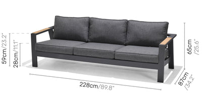 Palau 3 Seater Sofa