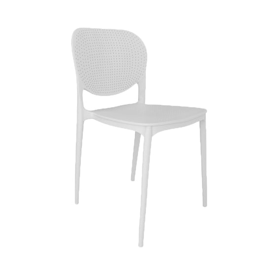 Isa White Dining Chair