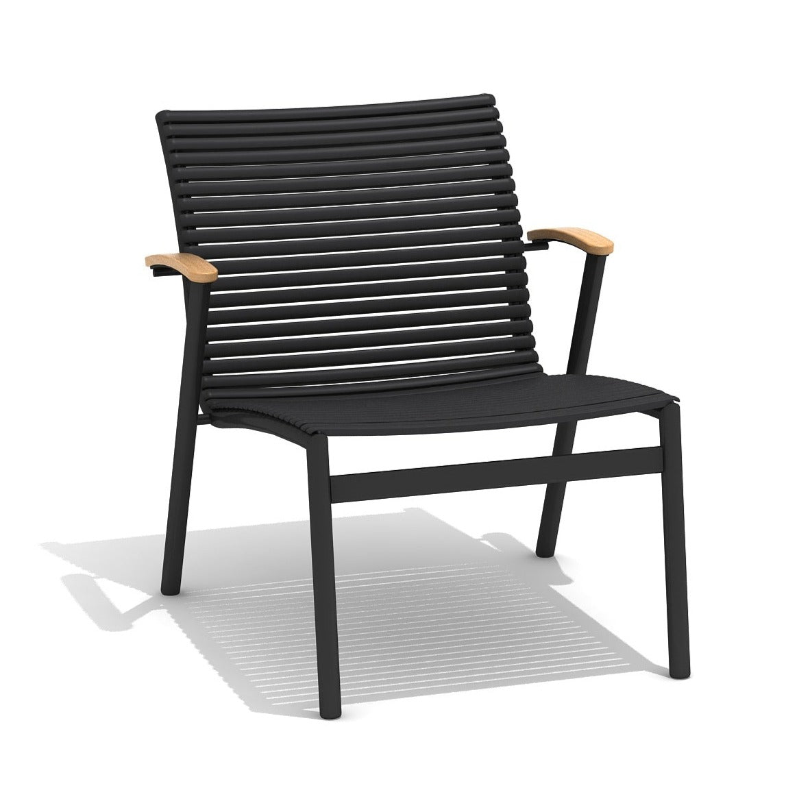 Royan Powder Coated Aluminum Lounge-Chair