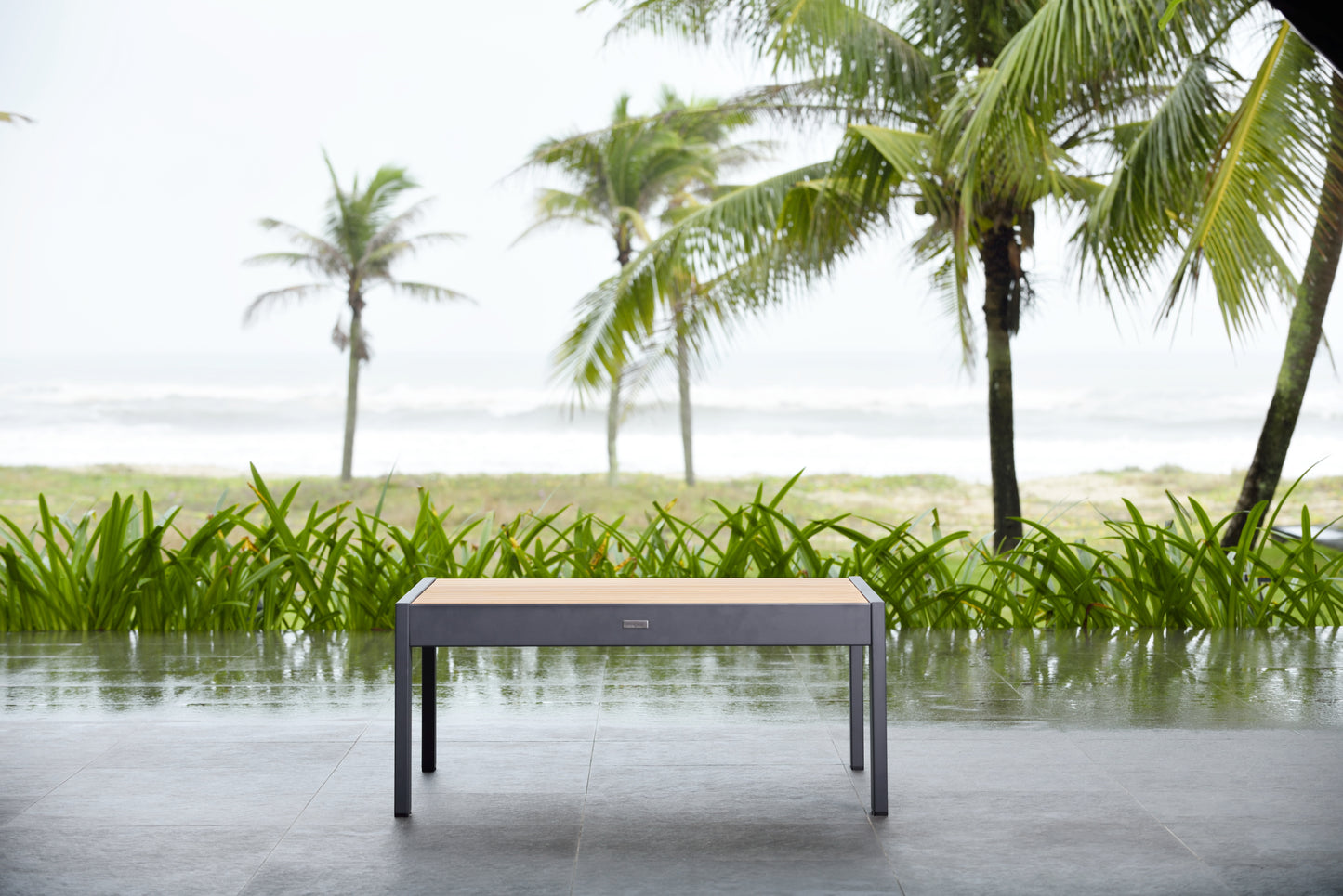Palau sofa square table Die-Cast Aluminum
