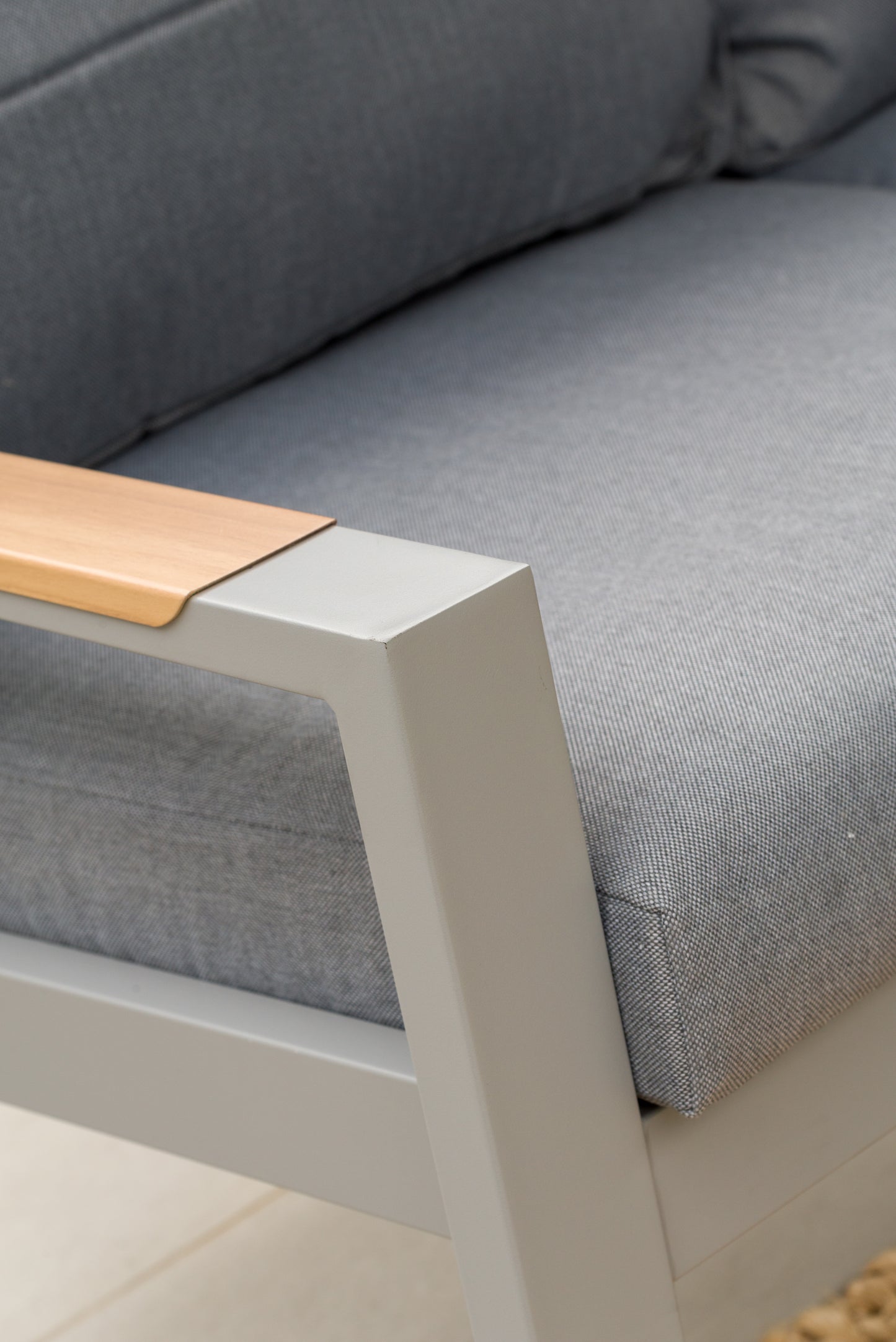 Panama 3 Pieces Aluminum Corner Sofa Set