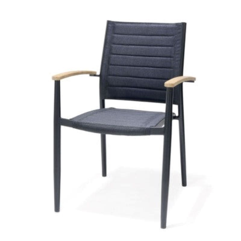 Portals Aluminum stacking armchair