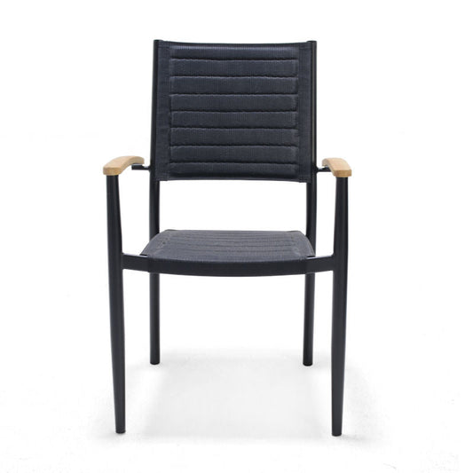 Portals Aluminum stacking armchair