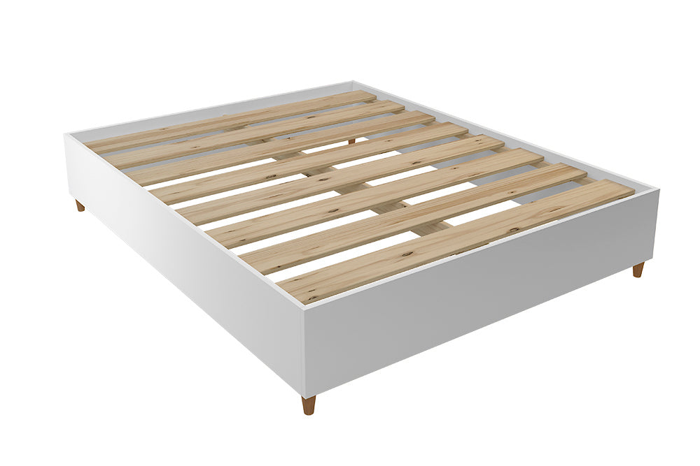WAS $199 NOW $99 *BRAND NEW* Queen Bed White | Ideal Furniture For Bedroom