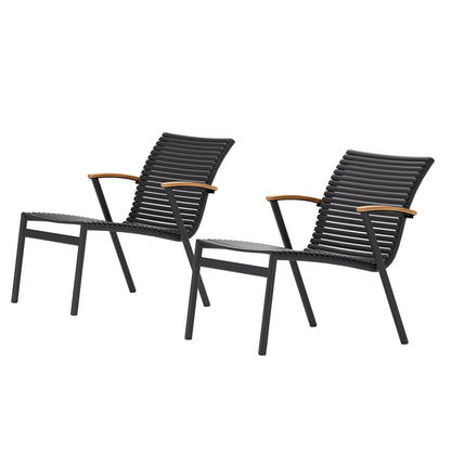 Royan Powder Coated Aluminum Lounge-Chair