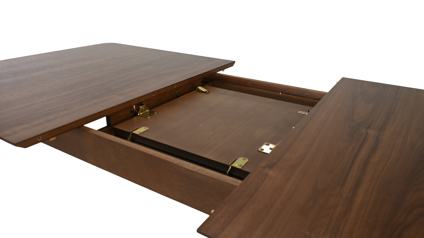 Rockwell Butterfly extension Rubber Wood Table
