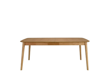 Cody Extendable Rectangular Light Rubber Wood Table