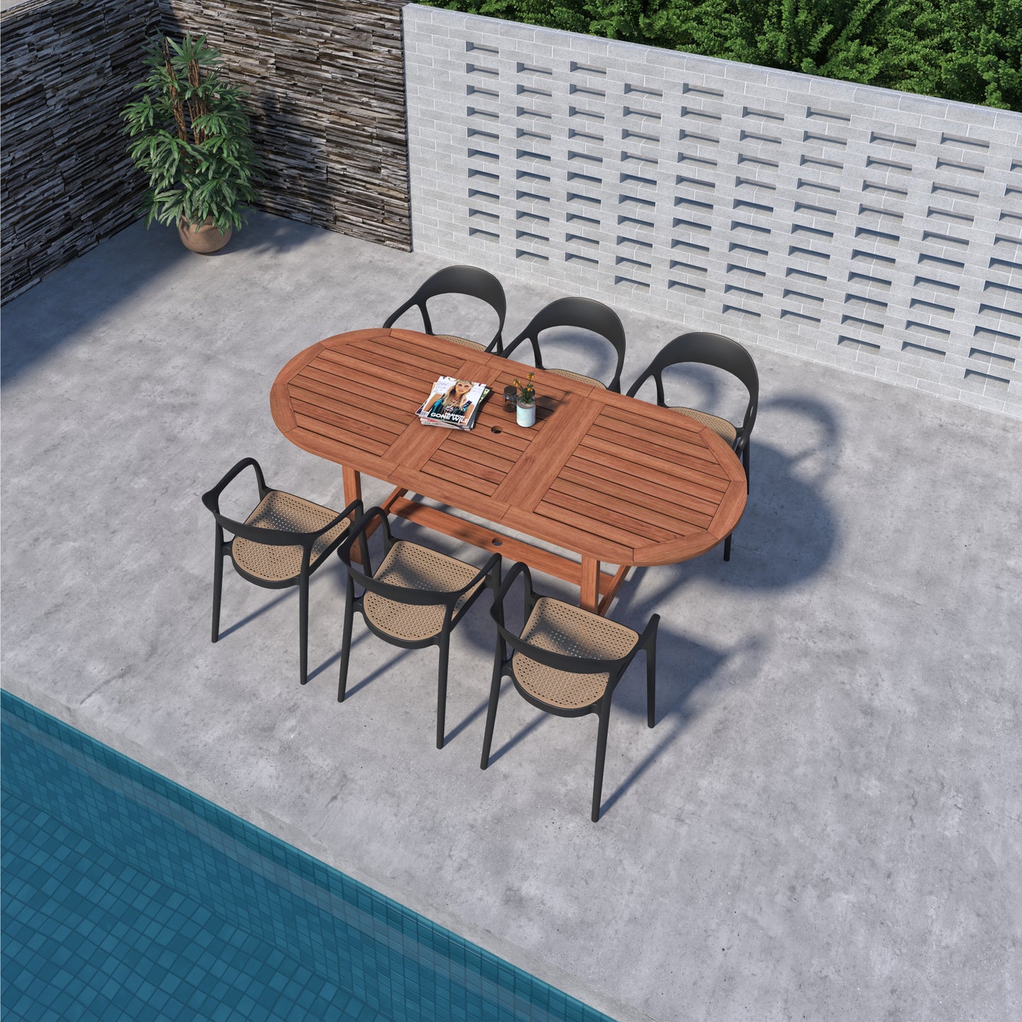 Caracas Dining Arm Chair