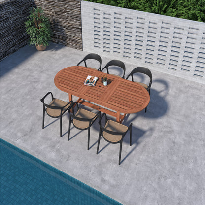 Caracas Dining Arm Chair