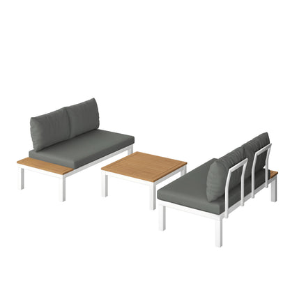 Hydra 3 Pieces Sofa Seating Set