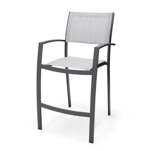 Ragusa Aluminum & Weather Net Bar Chair