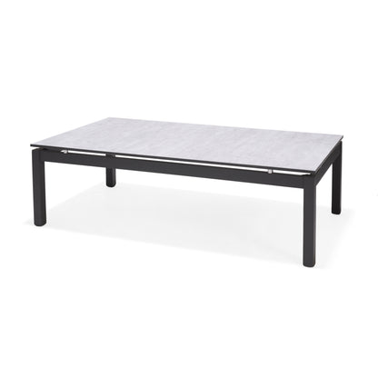 Ruby Square Coffee Table Die-Cast Aluminum