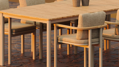 Cervia 94" Outdoor Dining Table