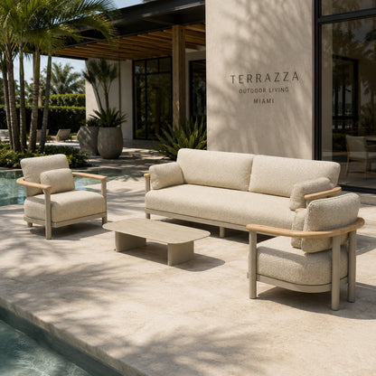 Cervia 4 Piece Outdoor Sofa Set