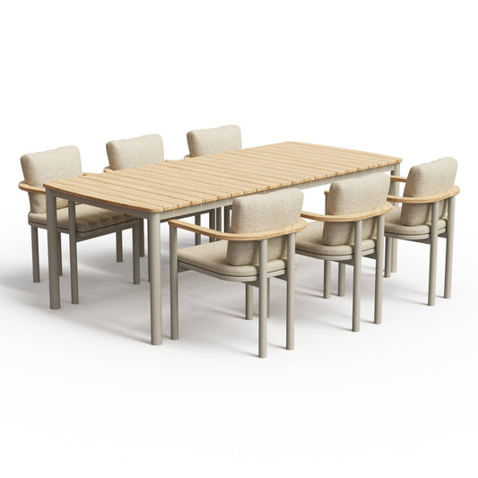 Cervia 7 Piece Outdoor Dining Set