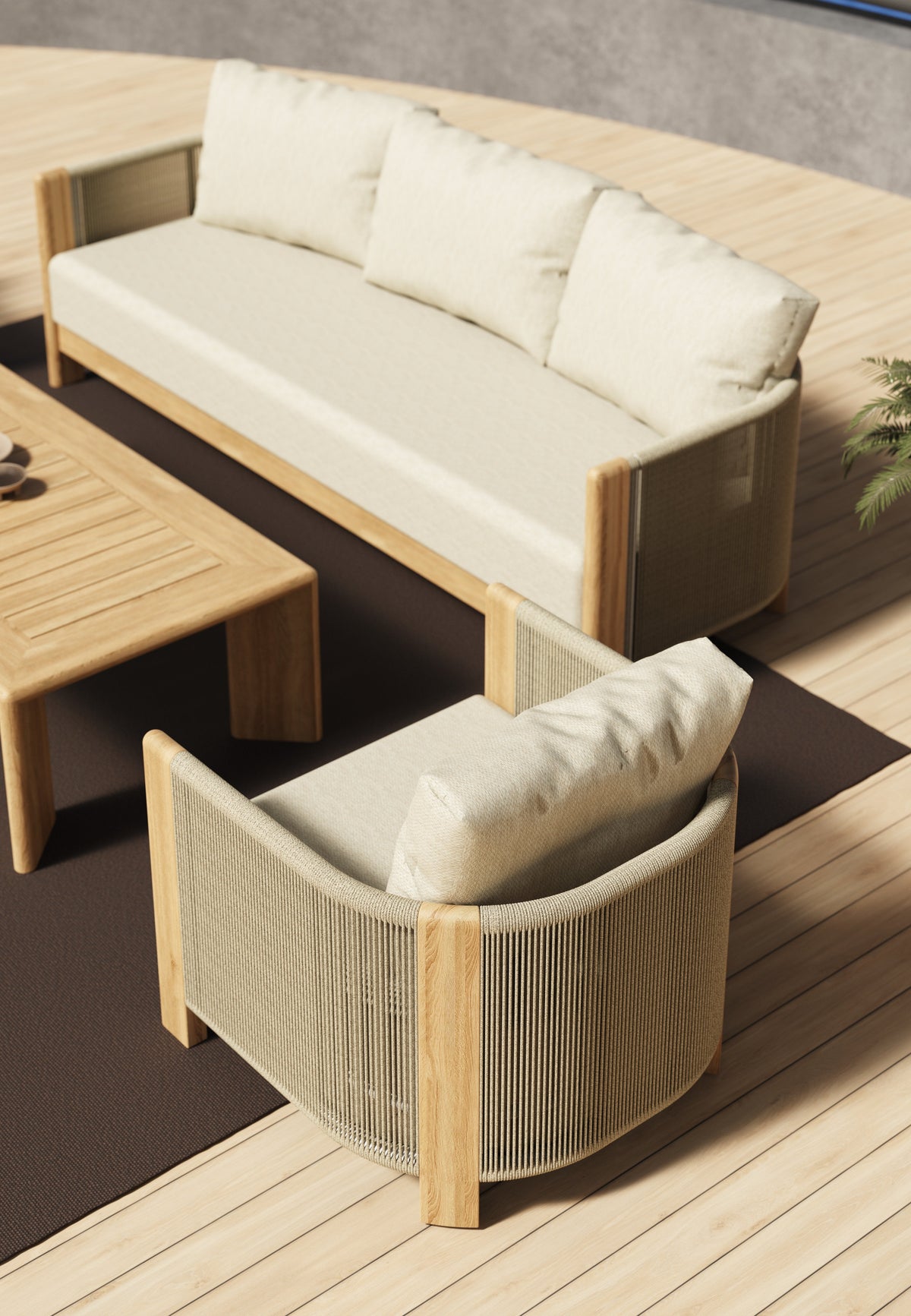 Pompano 3-Seater Sofa
