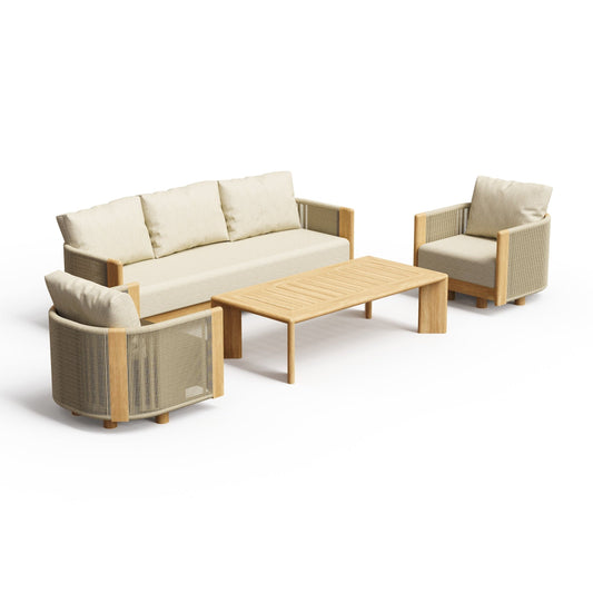 Pompano 4-Piece Sofa Set