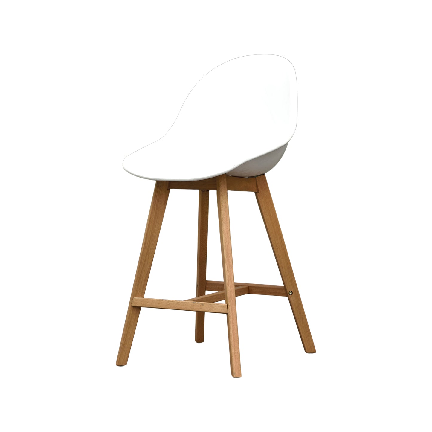 Concarneau Side Stool White Chair