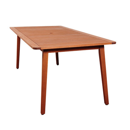 Arizona 100% Solid Hardwood Rectangular Dining Table