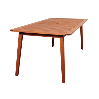 WAS $399 NOW $199 *BRAND NEW* Rectangular 100% FSC Certified Solid Wood Table | Ideal Furniture For Outdoor
