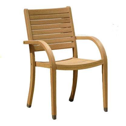 Catalina Teak Finish 100% FSC Certified Wood Dining Chair