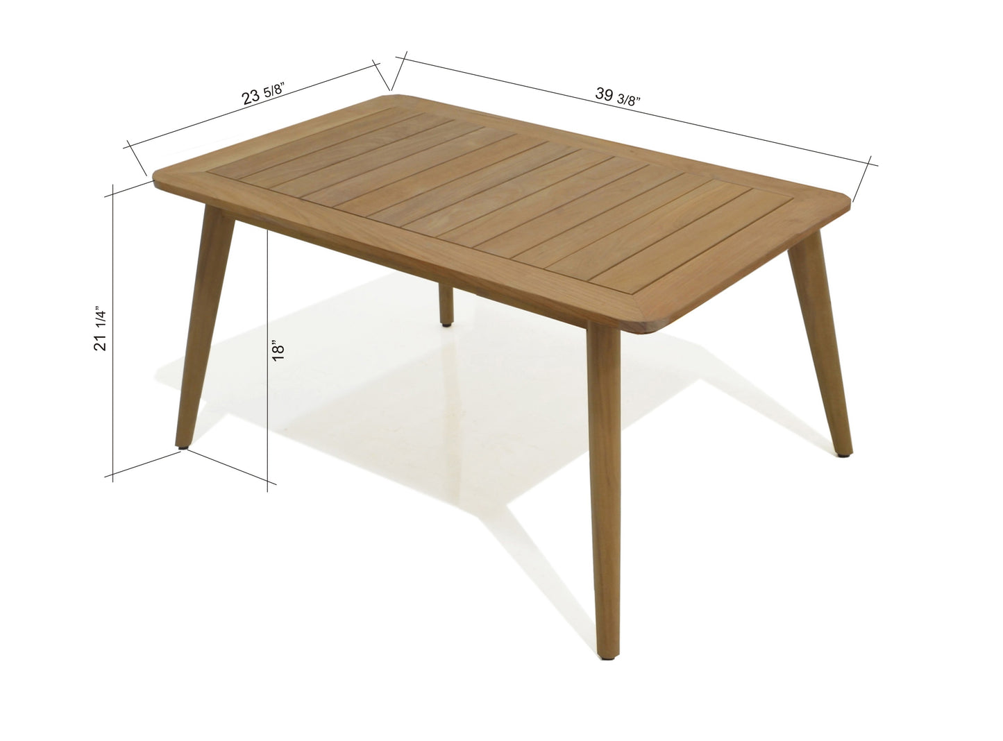 Eve 100% FSC Certified Teak Wood With Olefin Cushions Seating Set