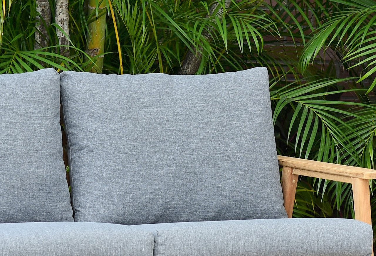 Eve 100% FSC Certified Teak Wood With Olefin Cushions Seating Set