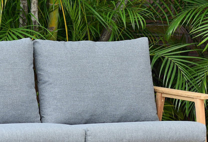 Eve 100% FSC Certified Teak Wood With Olefin Cushions Seating Set