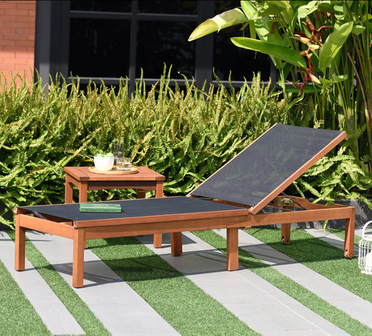 WAS $249 NOW $149 *BRAND NEW* Lounger 100% FSC Certified Hardwood