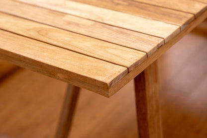 WAS $799 NOW $399 **BRAND NEW* Rectangular 100% FSC Certified Grade A Reclaimed Teak Wood Table | Ideal Furniture For Outdoor