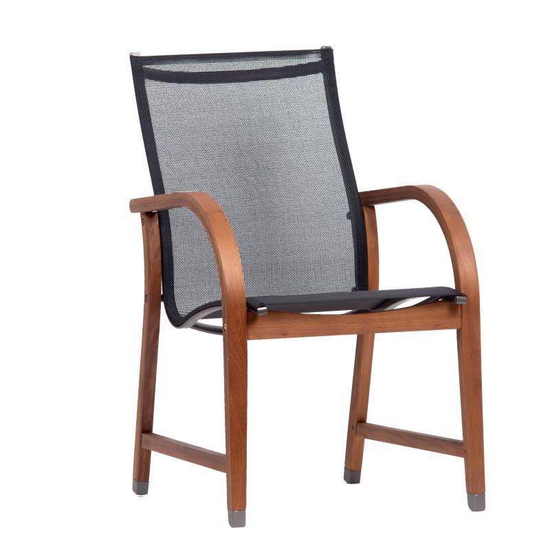 Manhattan 100% FSC Certified Wood Black Chair