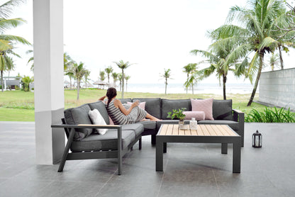 Palau 4 Piece Sectional Seating Set