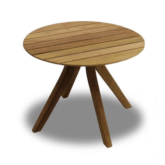 Crystal Teak 100% FSC Certified Solid Wood Round Medium Table