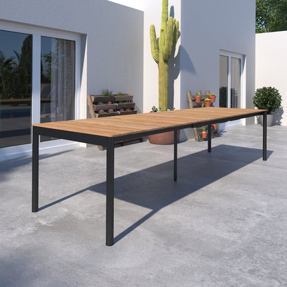 WAS $1999 NOW $1499 *BRAND NEW*  Rectangular Extendable 100% FSC Certified Teak Wood Outdoor Dining Table