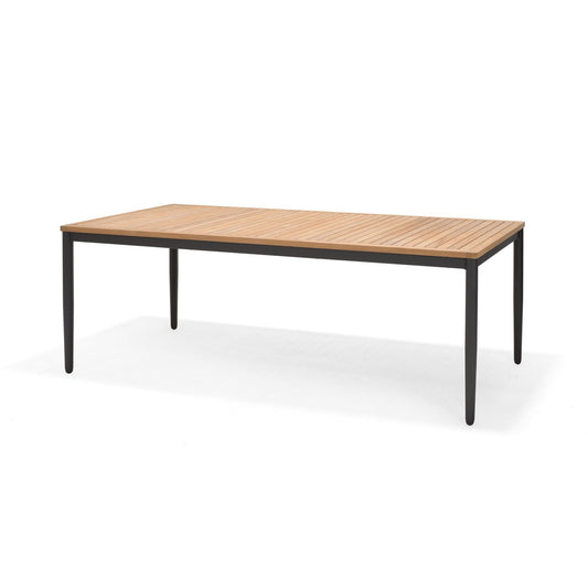 Topaz Aluminum & 100% FSC Certified Wood Rectangular 201 Table