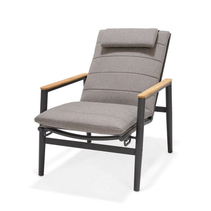 Topaz 3 Pieces Dark Lounge Chair Set