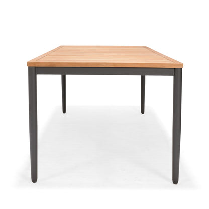 Topaz Aluminum & 100% FSC Certified Wood Rectangular 201 Table