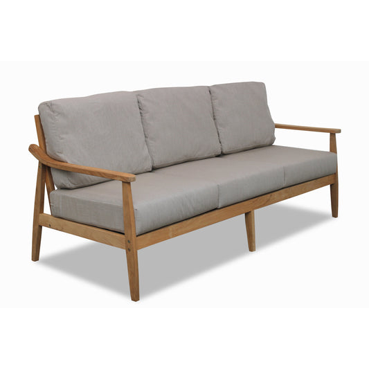 Yuni Teak 100% FSC Certified Solid Wood 3 Seater Sofa