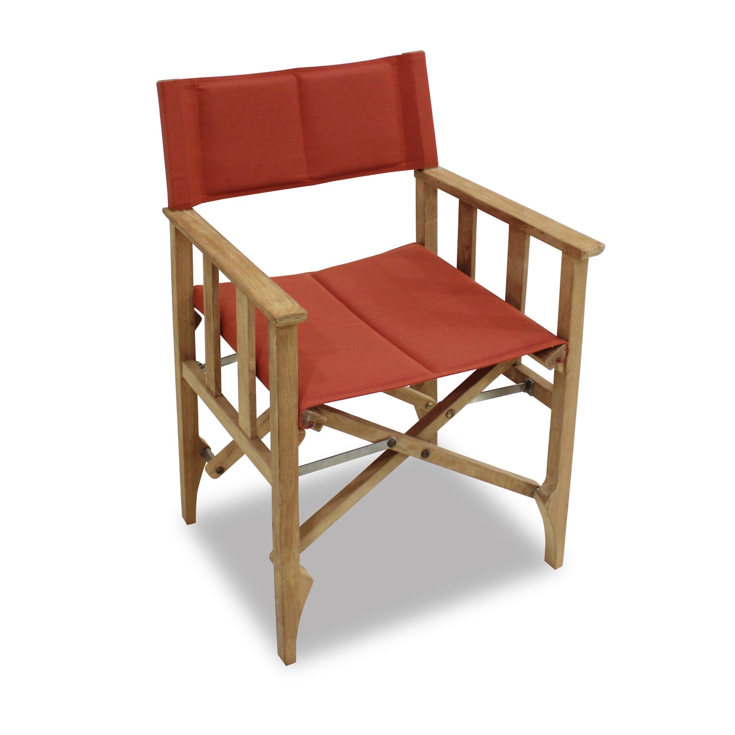 Zircon Teak 100% FSC Certified Solid Wood Red Arm Chair