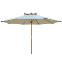 Pindi Round Parasol FSC Teak