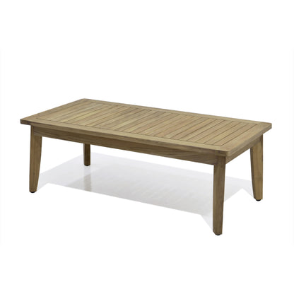 Yuni Teak Wood Rectangular Coffee Table