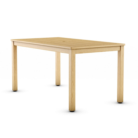 Orlando Light Oak Wood Rectangular Dining Table